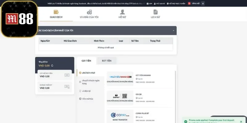 Phương thức thanh toán bằng ngân hàng